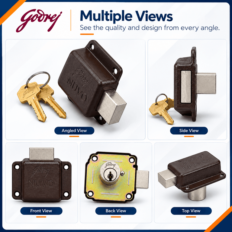 Godrej 2575 Nuvo Drawer Lock - View 3
