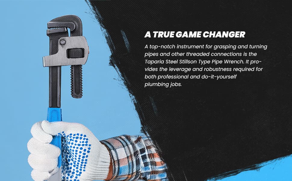 Taparia 1273 12 Inch Pipe Wrench - View 5