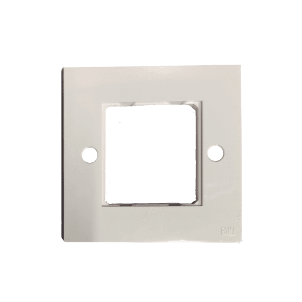 Anchor By Panasonic Deko Single Mounting Plates, White - View 2