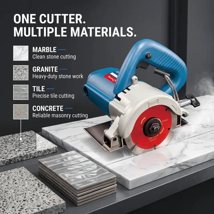 Dongcheng DZE02-110 1240W 110mm Plastic Corded Electric Marble Cutter - View 3