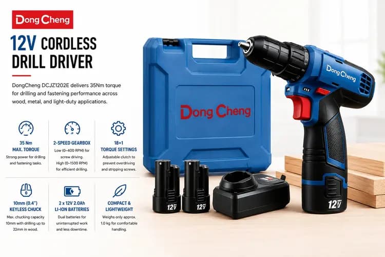Dongcheng DCJZ1202E 10.8 V Cordless Drill Driver - View 3