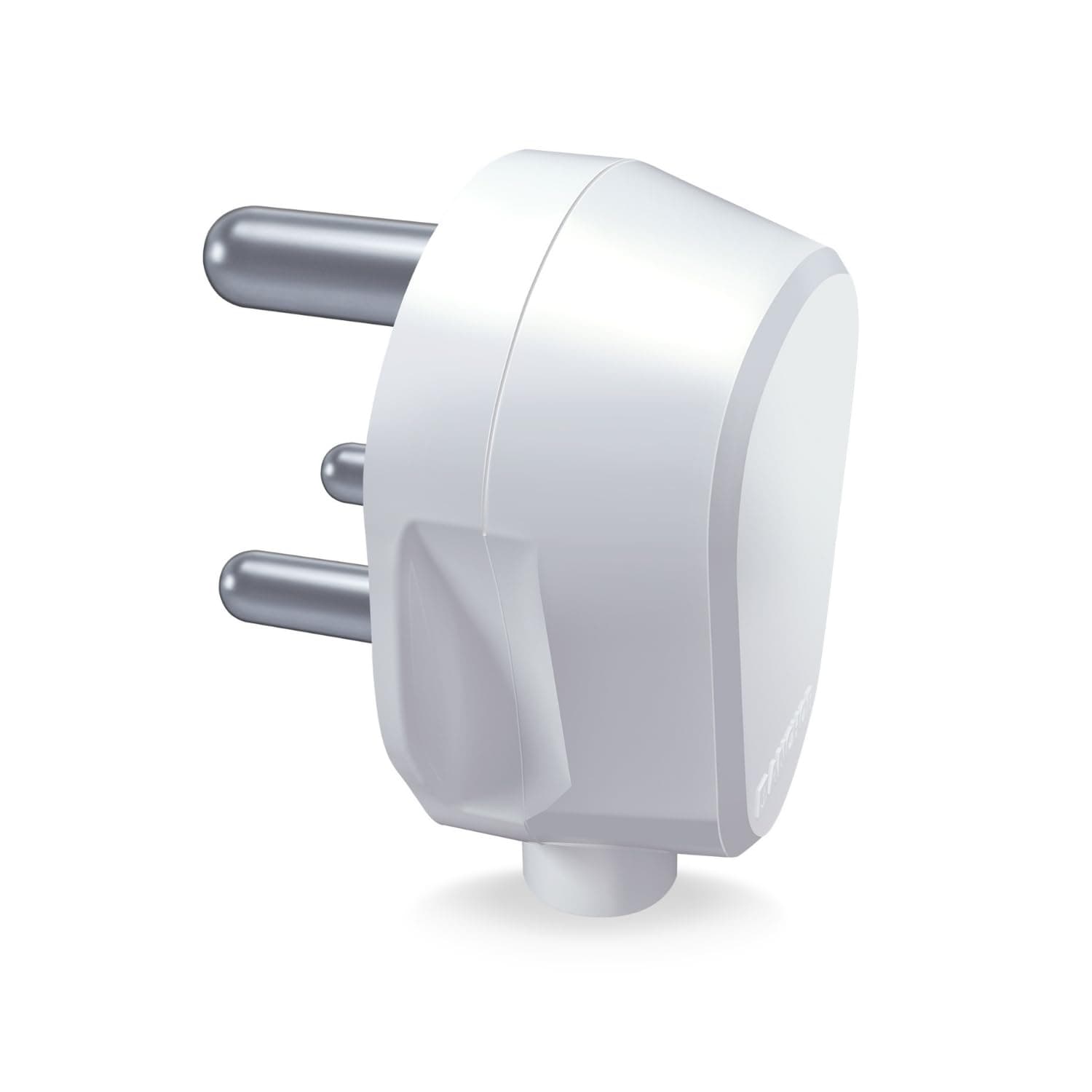 Anchor by Panasonic 6A 3 Pin Plug Top, White