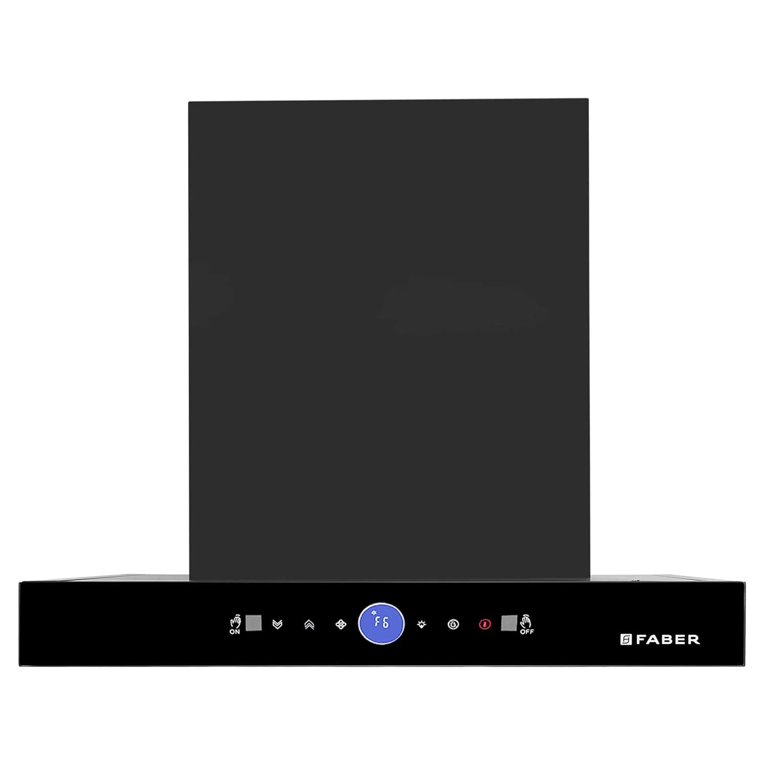 Faber Hood Dazzle Black BLDC Heat Autoclean Filterless Wall Mounted Chimney