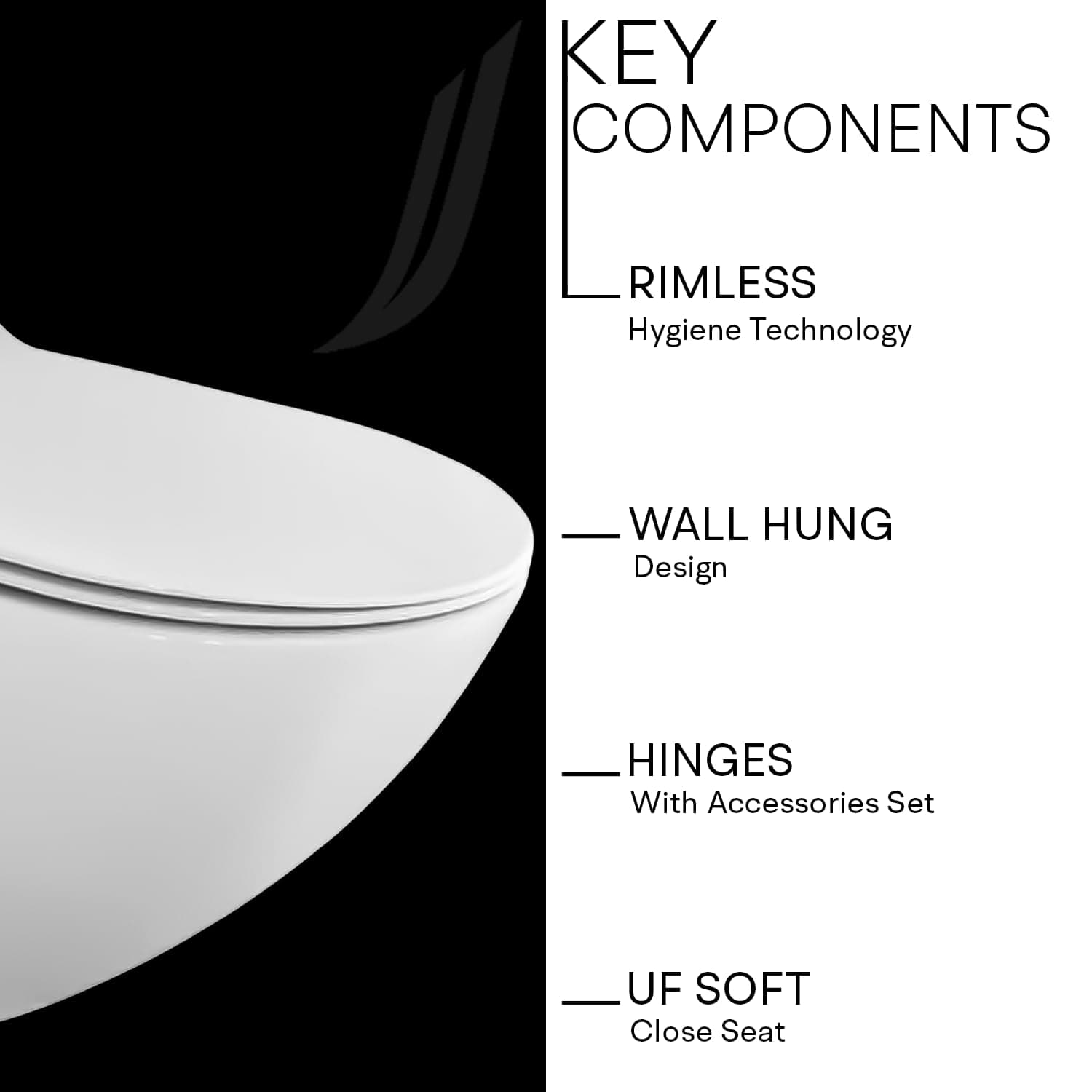 Jaquar Rimless Wall Hung WC - View 5