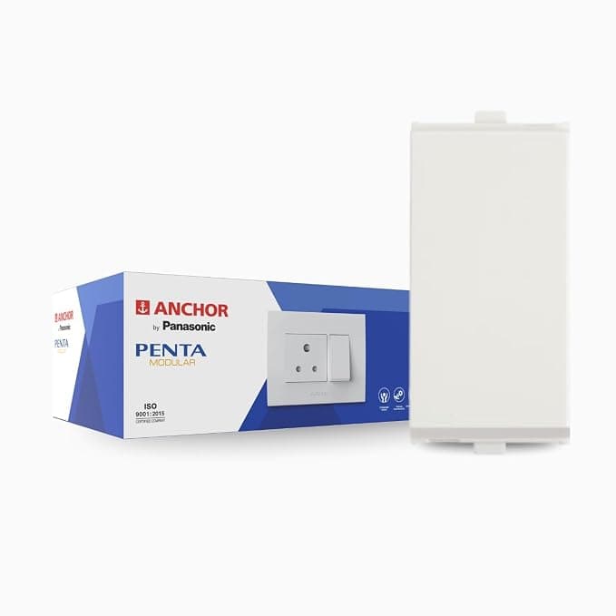 Anchor by Panasonic Anchor Penta Modular 6AX 1M One Way Switch