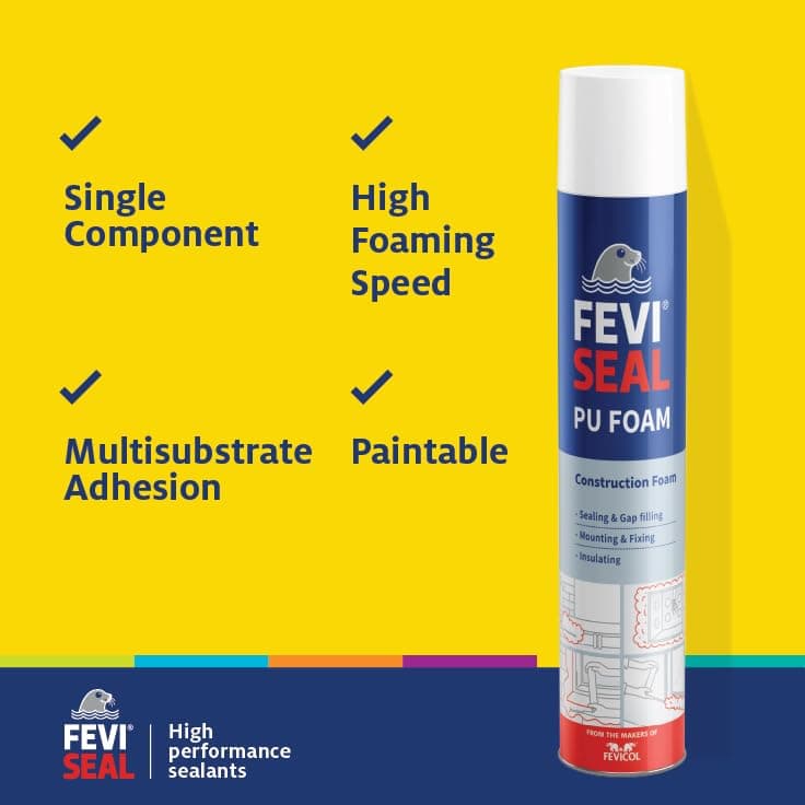 FEVISEAL PU Construction Foam 750ml - View 3