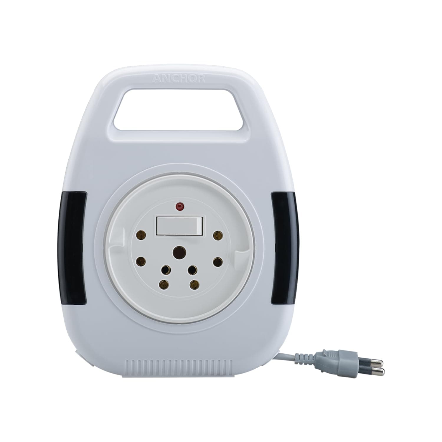 Anchor by Panasonic Cherry Flexicord 6A 2 Pin 8 Mtr Extension Cord with Indicator & Handle