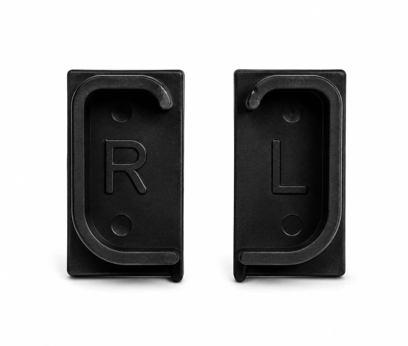 Hettich Handle Eslinga (G Profile) End Cap with Black finish, 9306109