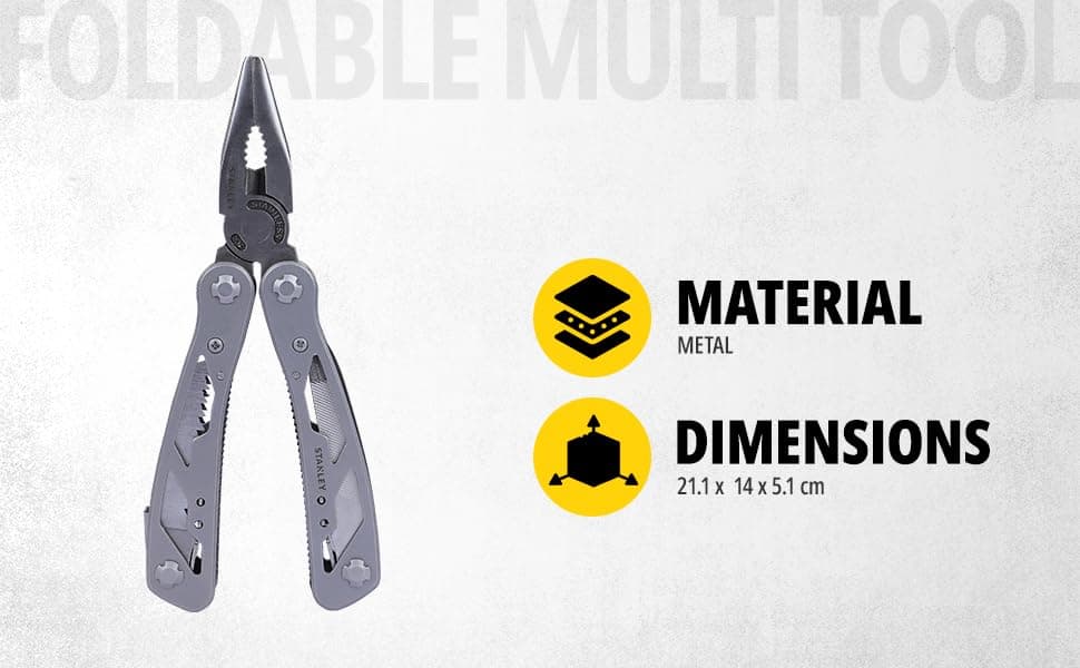 Stanley 12-in-1 6 inch Multi-Tool Plier 1-84-519 - View 2