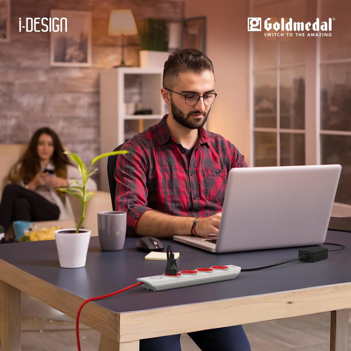 Goldmedal i-Design 4 in 1 Power Strip - View 3