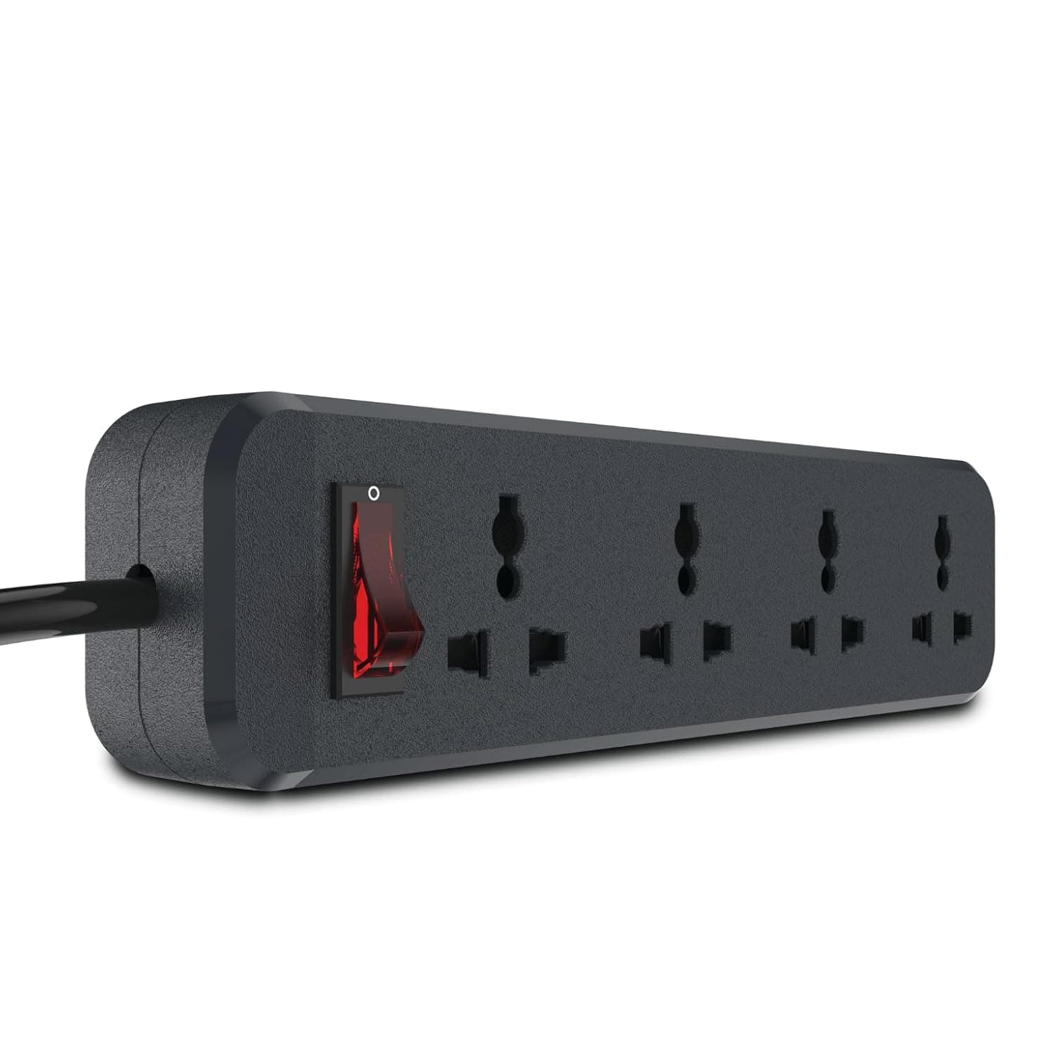 Anchor By Panasonic 6A Power Strip with 4 Universal Sockets with Master Switch & 1.5 Mtr Long Wire - View 2