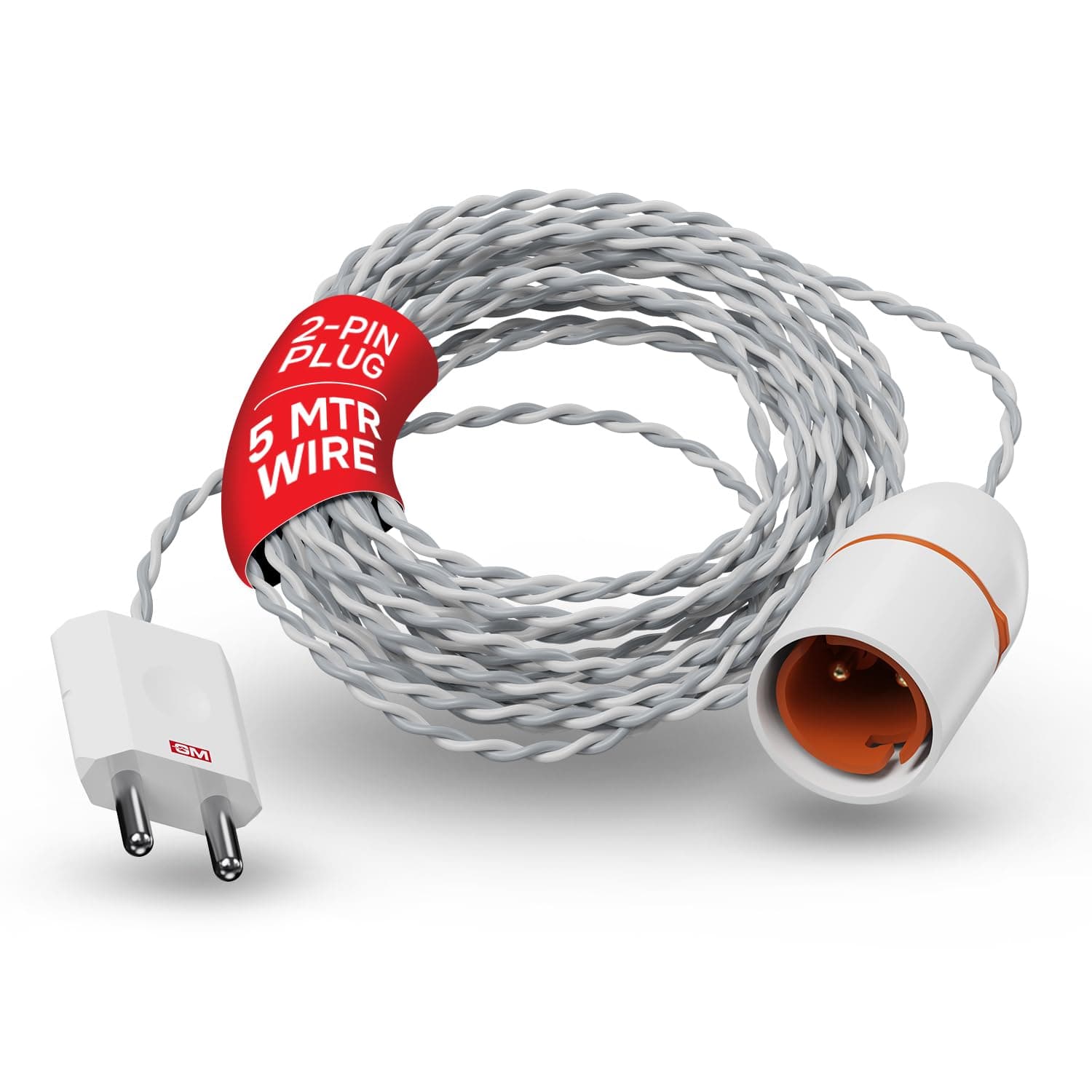 GM G-Magic 5m Parallel Wire Link with 2-Pin Plug & Pendant Holder
