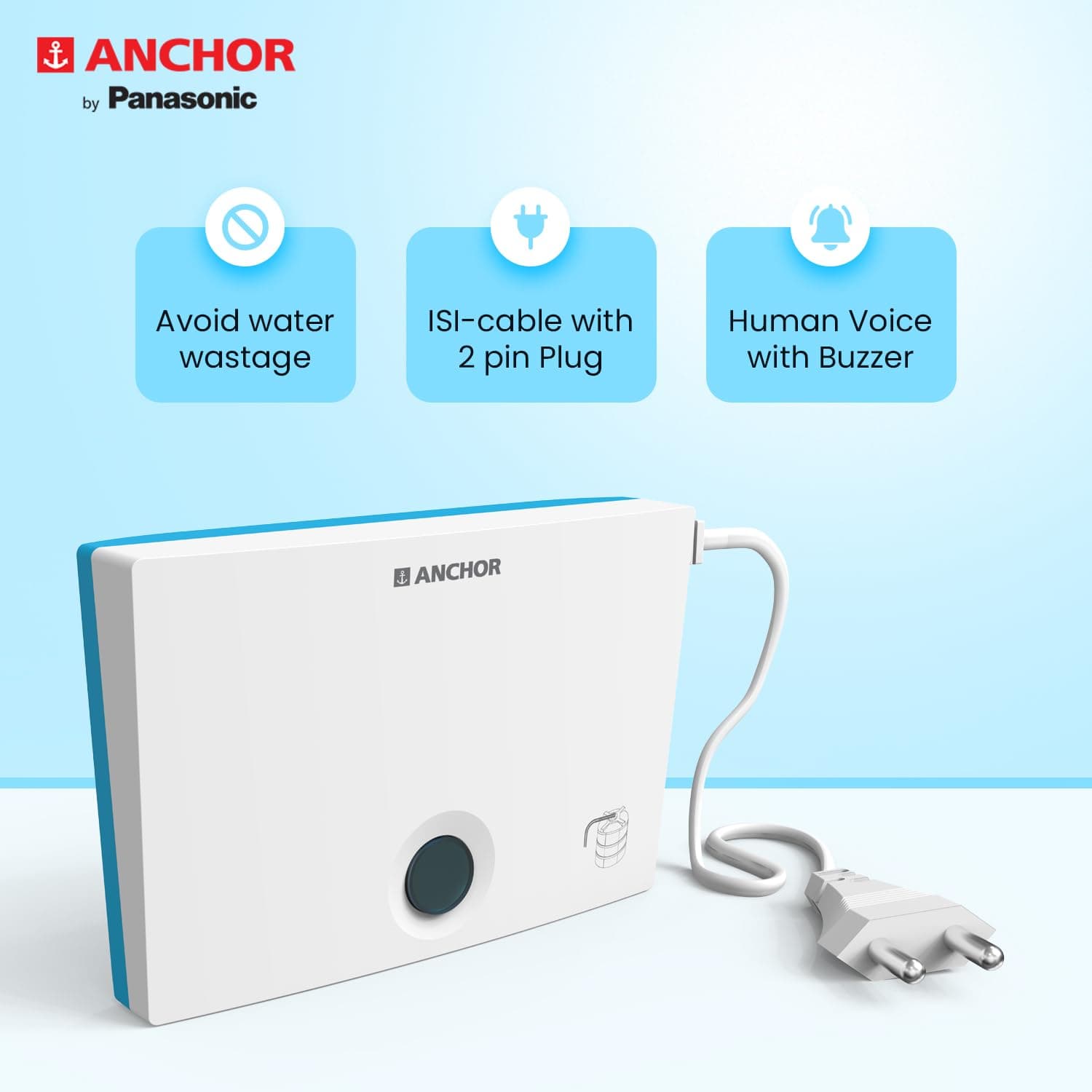 Anchor by Panasonic Neo WaterOverflow Alarm Bell with Buzzer - View 5