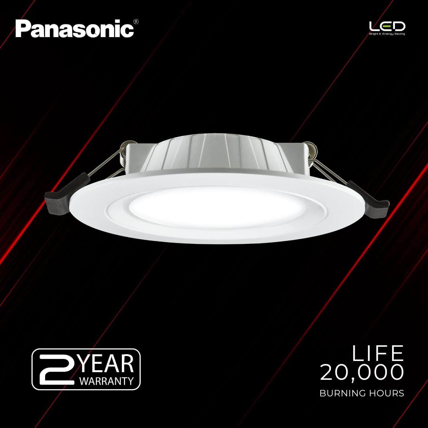 Panasonic LED Concealed Downlight - View 3