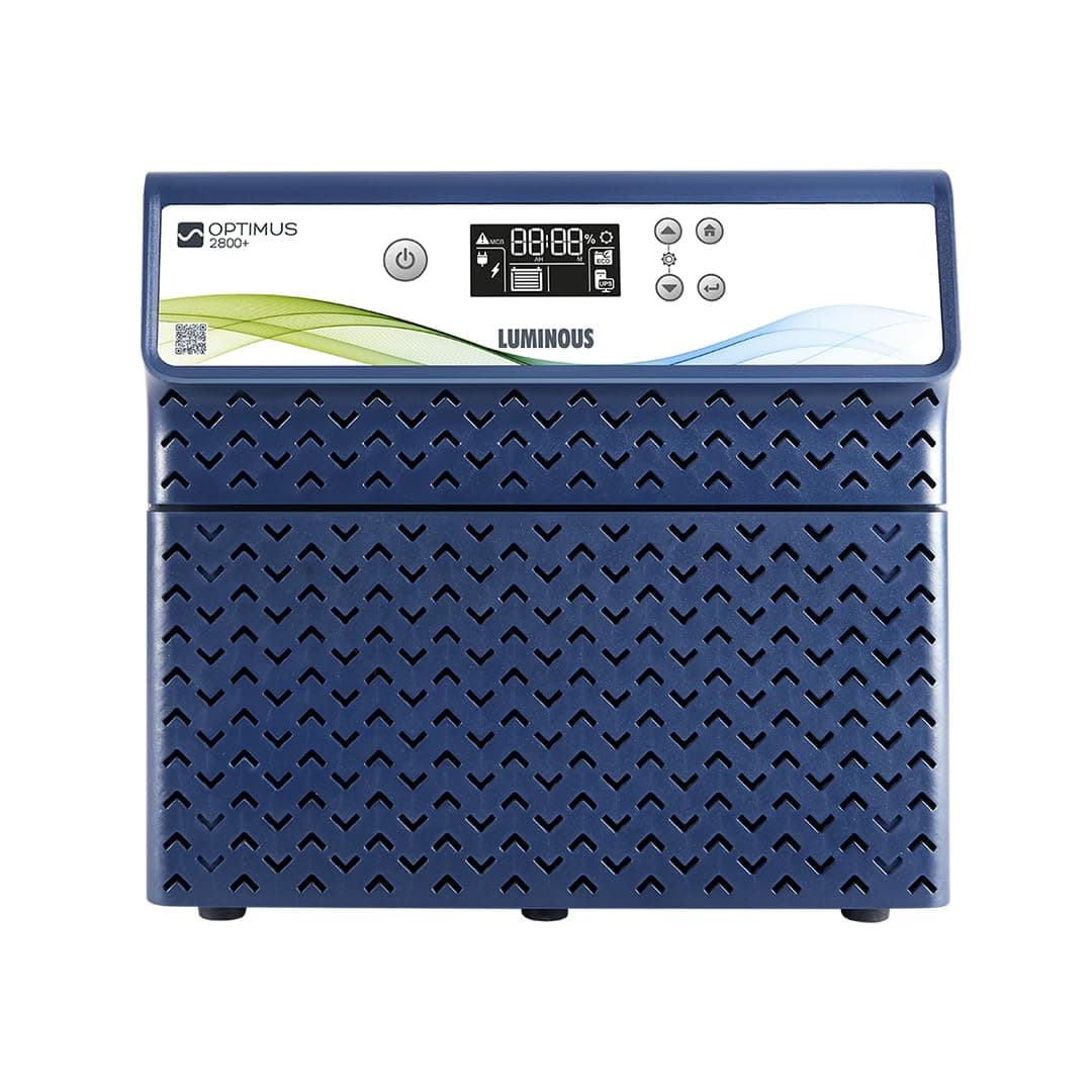 Luminous Optimus 2800+ Pure Sine Wave Inveter with Two RC18000 Tall Tubular Battery Combo - View 3