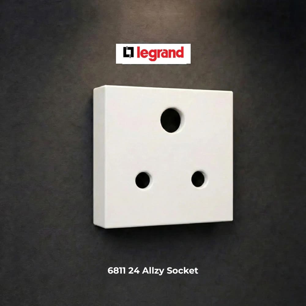 Legrand Allzy 6A 2M Socket with Shutter - View 4