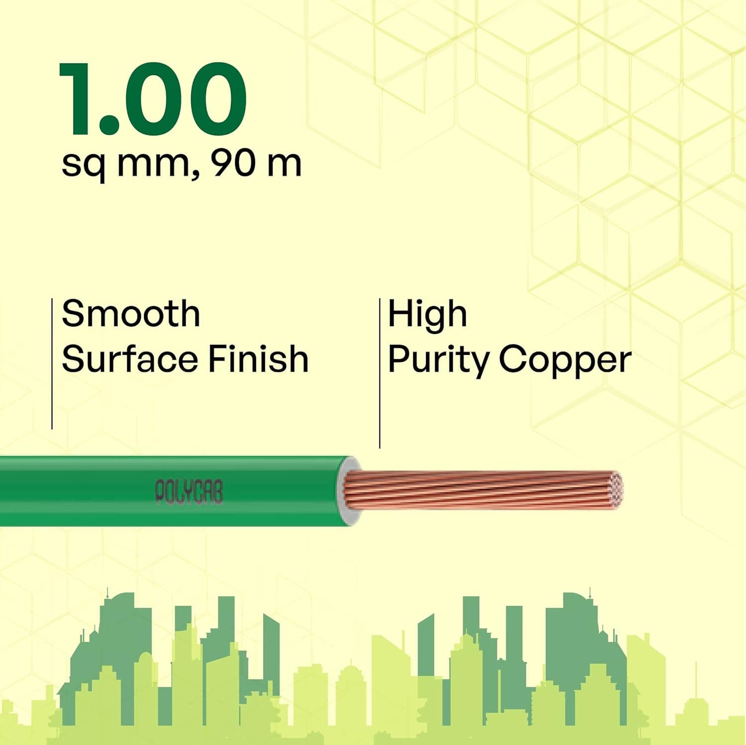 Polycab Optima+ FR Wire, (90/180 Mtr) - View 2