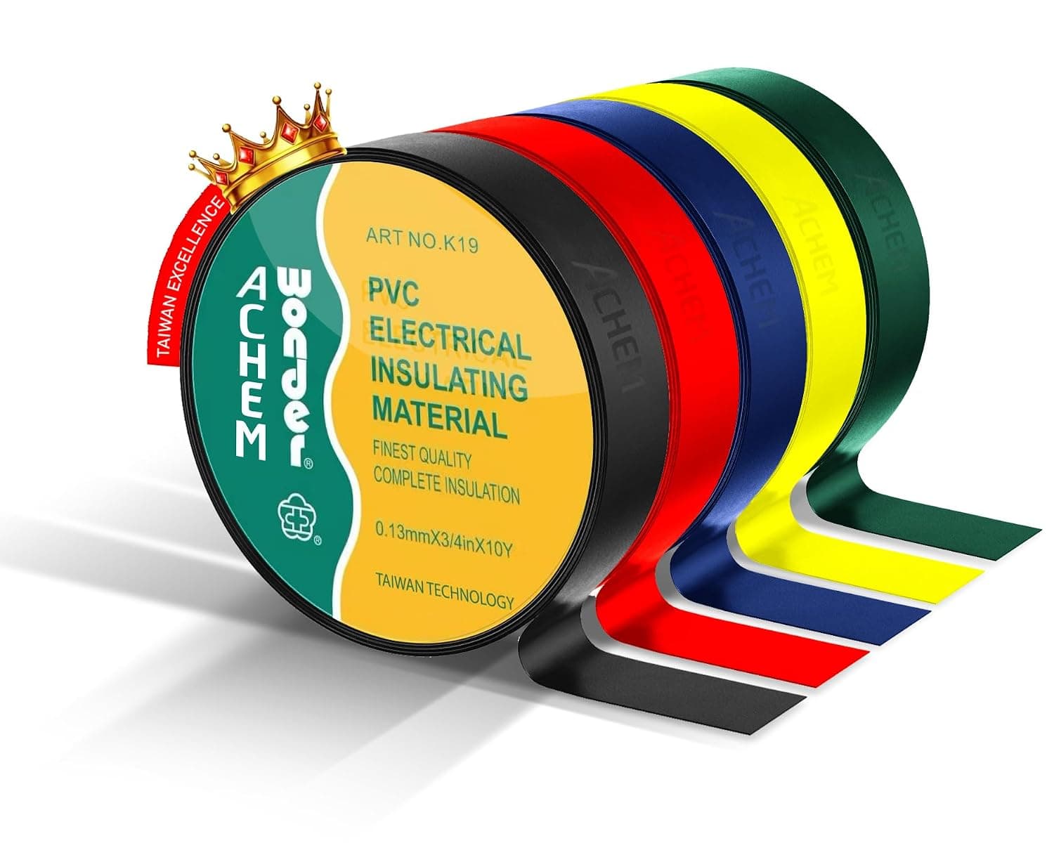 Wonder PVC Electrical Insulation Tape (Assorted) - View 2