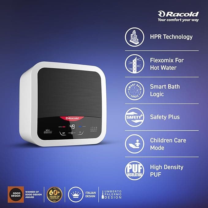 Racold Omnis DG Electric Storage Geyser - View 3