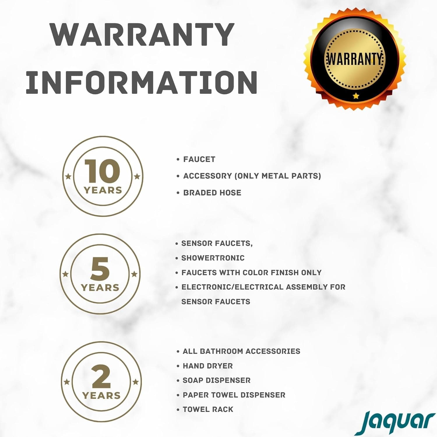 Jaquar Bathtub Spout with Wall Flange - View 5