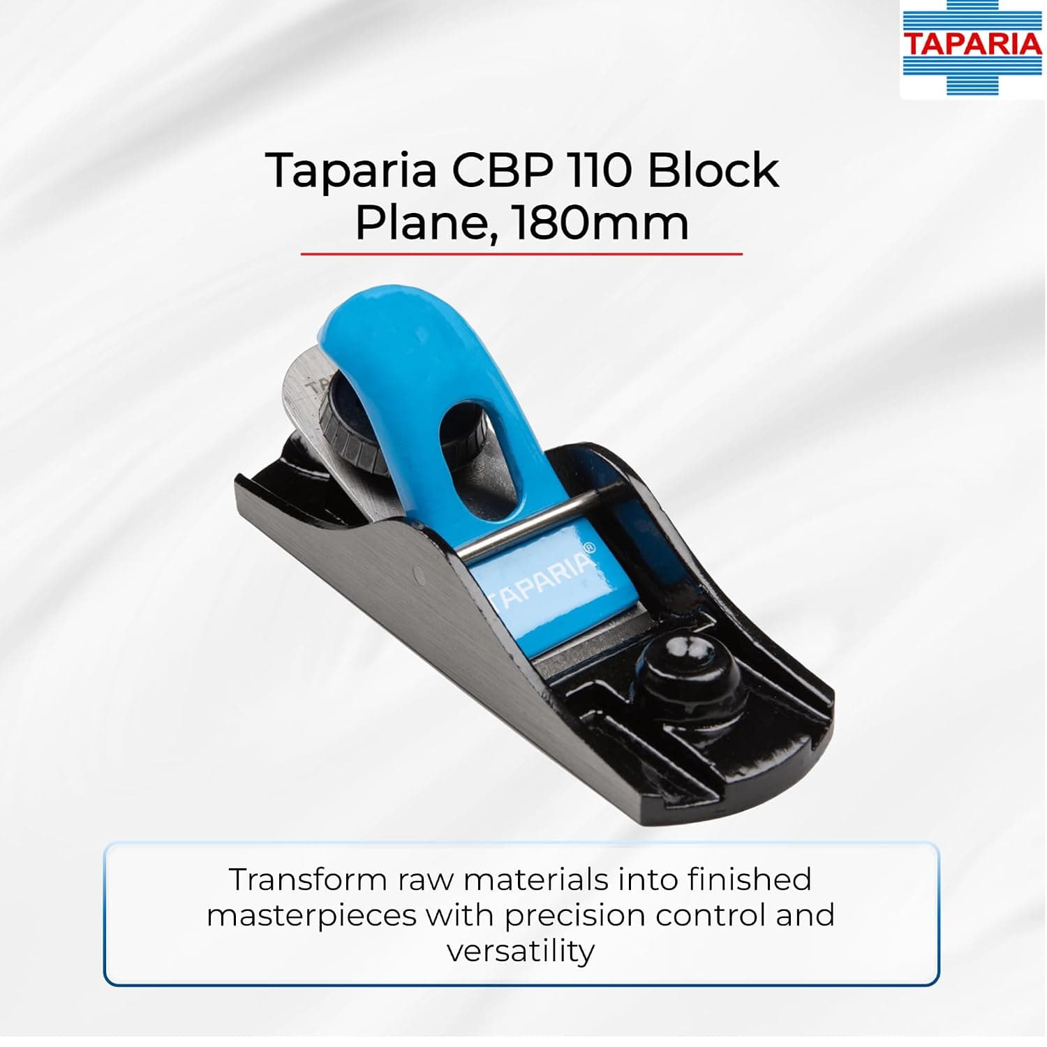 Taparia CBP 110 Block Plane/Randa, 180 mm - View 2