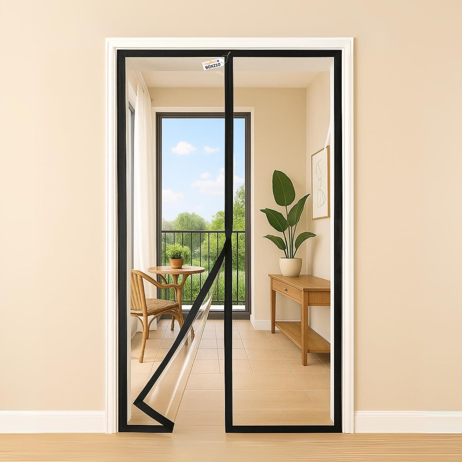 Generic Transparent PVC Magnetic Door Curtain