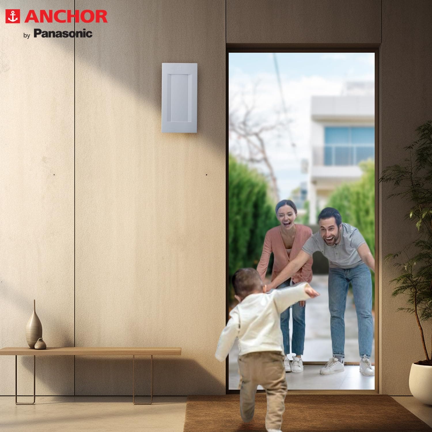 Anchor by Panasonic Capton Ding Dong Doorbell - View 3