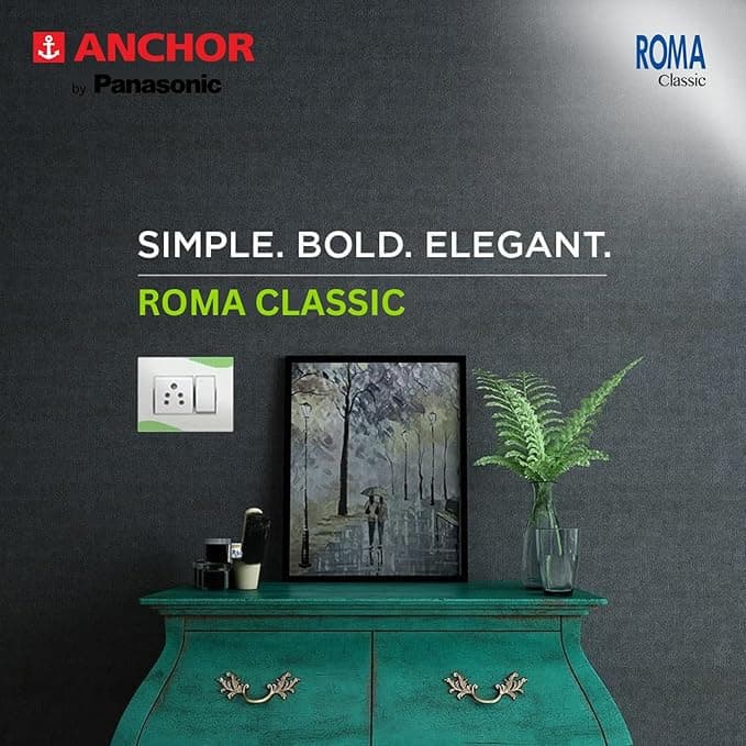 Anchor by Panasonic Anchor Roma Classic Blank Plate - View 3
