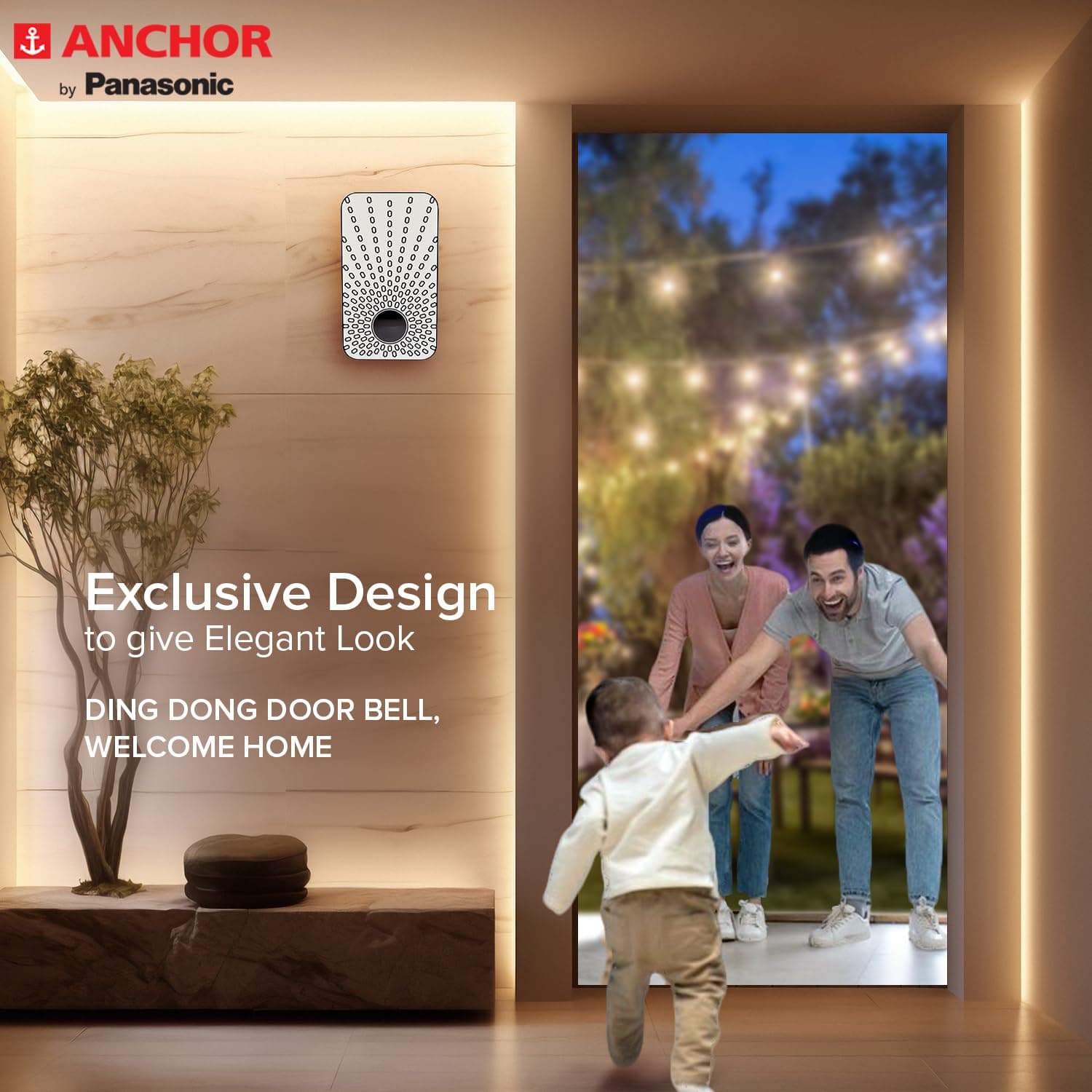 Anchor by Panasonic Dual Tone Doorbell - View 4