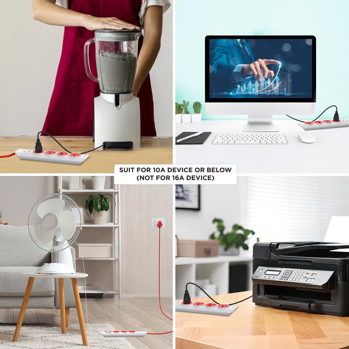 Goldmedal i-Design 4 in 1 Power Strip - View 4