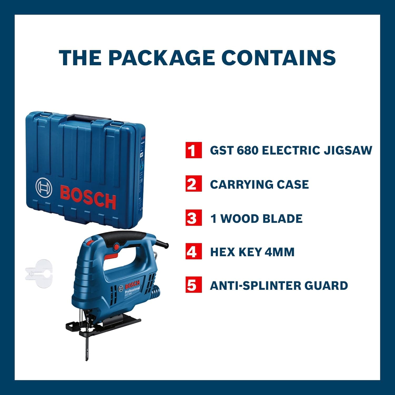 Bosch GST680 500W Corded Electric Jigsaw - View 3