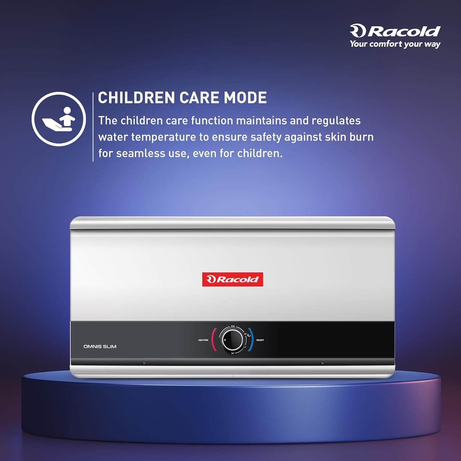 Racold Omnis Slim Electric Storage Geyser - View 5