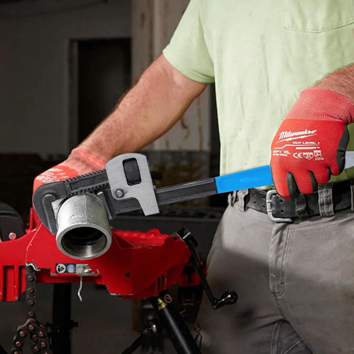 Taparia 1273 12 Inch Pipe Wrench - View 4