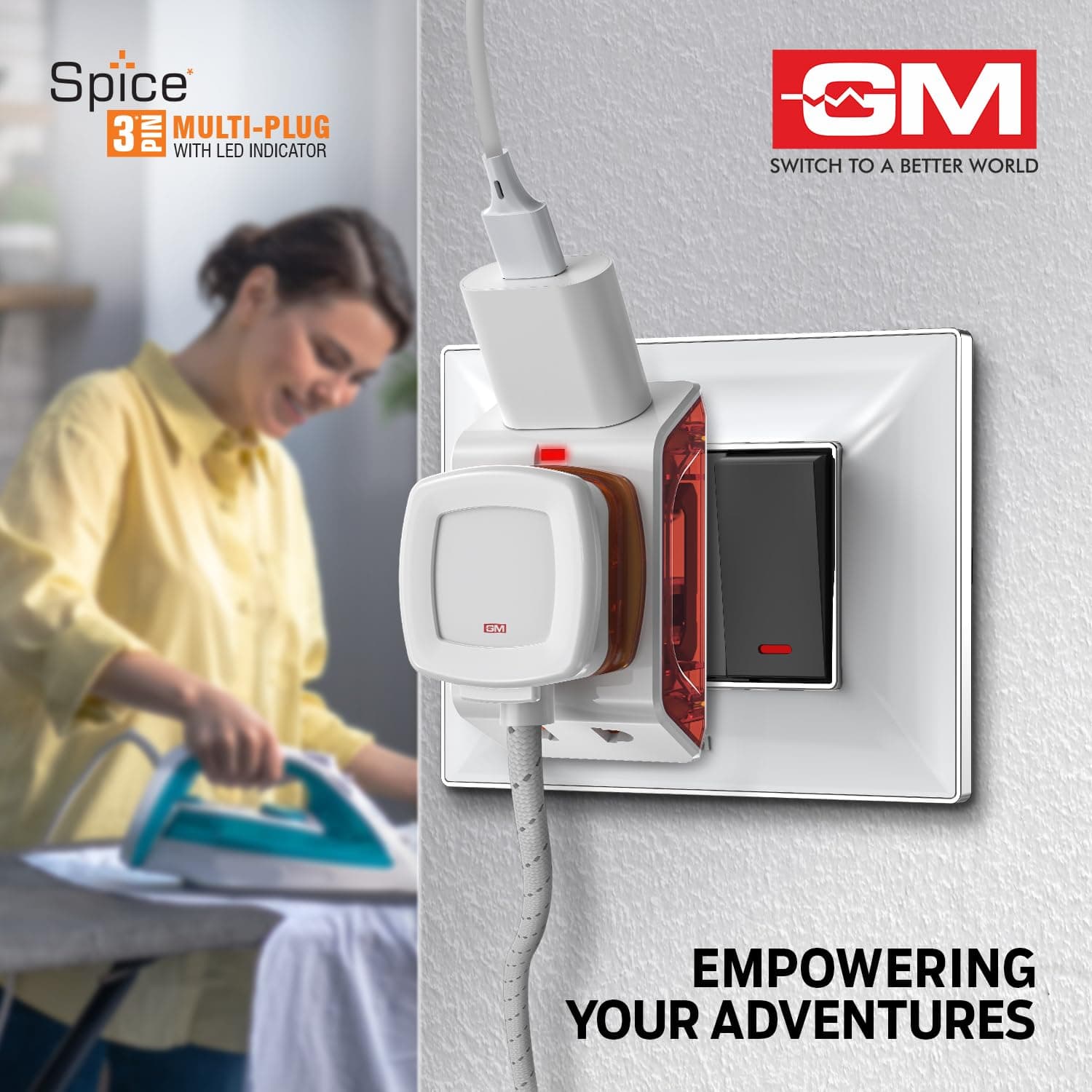 GM G-Magic Spice 3-Pin Universal Plug - View 2