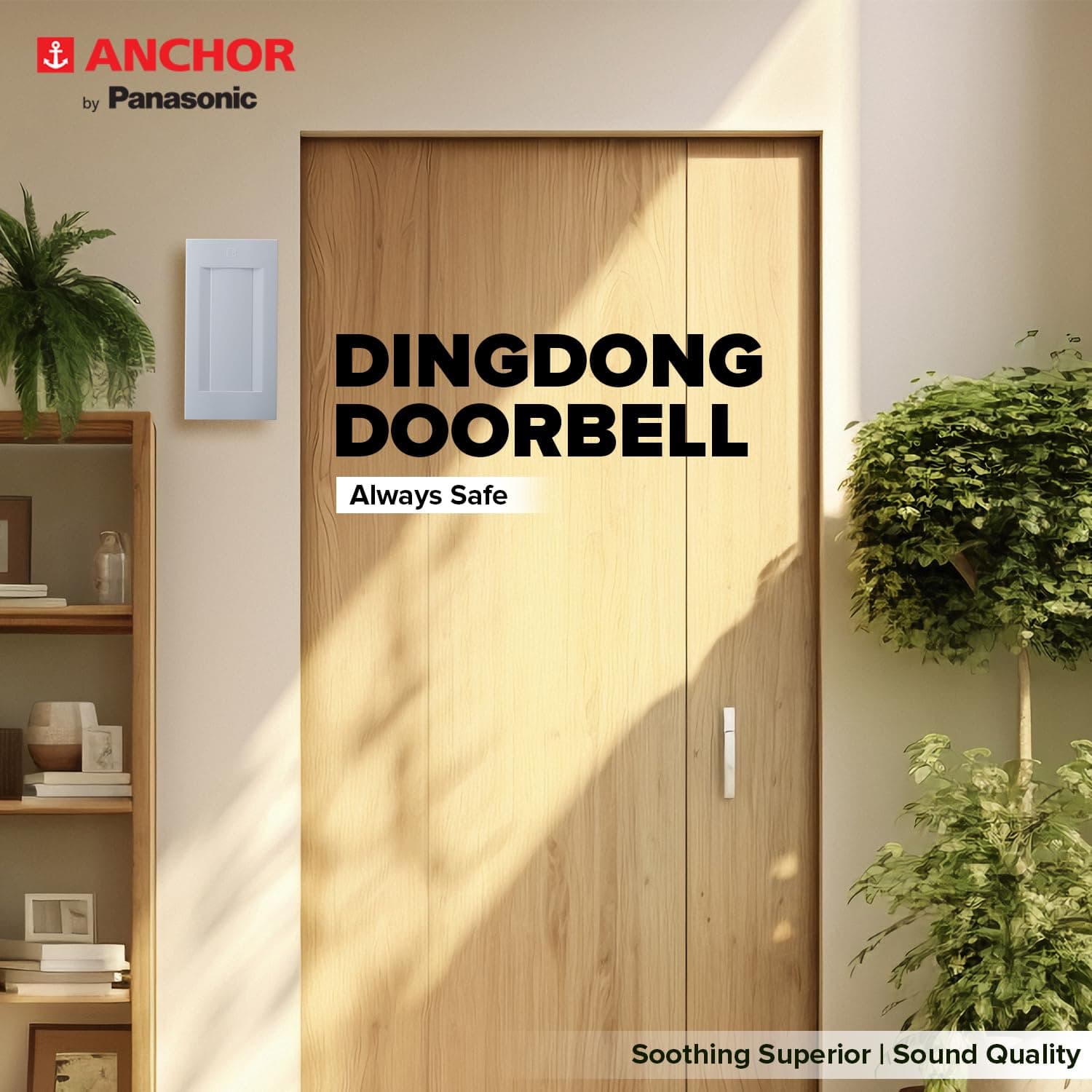 Anchor by Panasonic Capton Ding Dong Doorbell - View 4