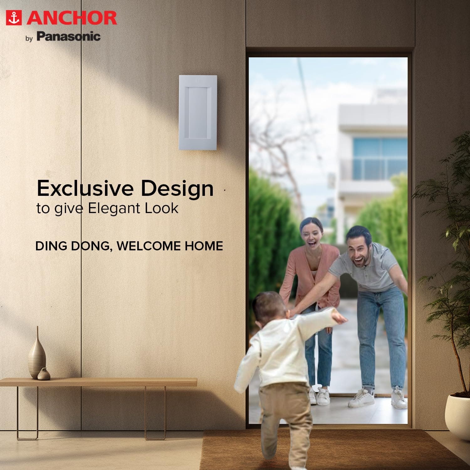 Anchor by Panasonic Capton Ding Dong Doorbell - View 2