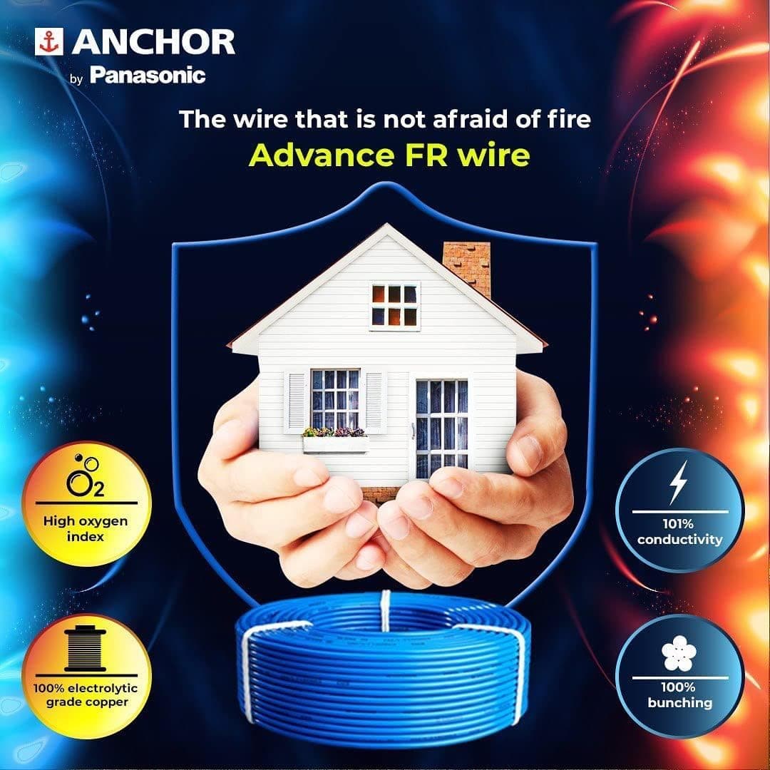 Anchor by Panasonic Advance FR Wire (90/180 Mtr) - View 4