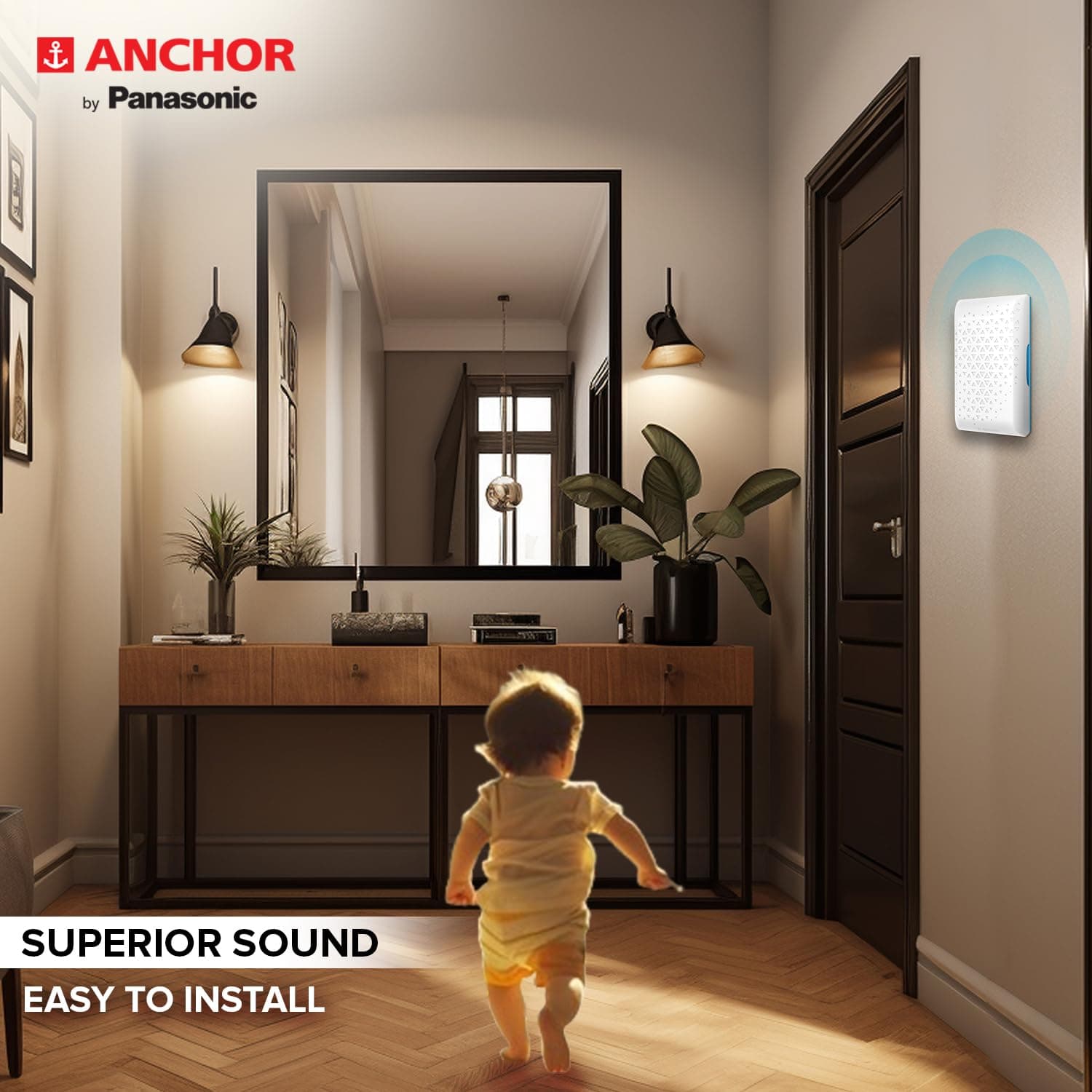 Anchor by Panasonic Ding Dong Doorbell - View 3