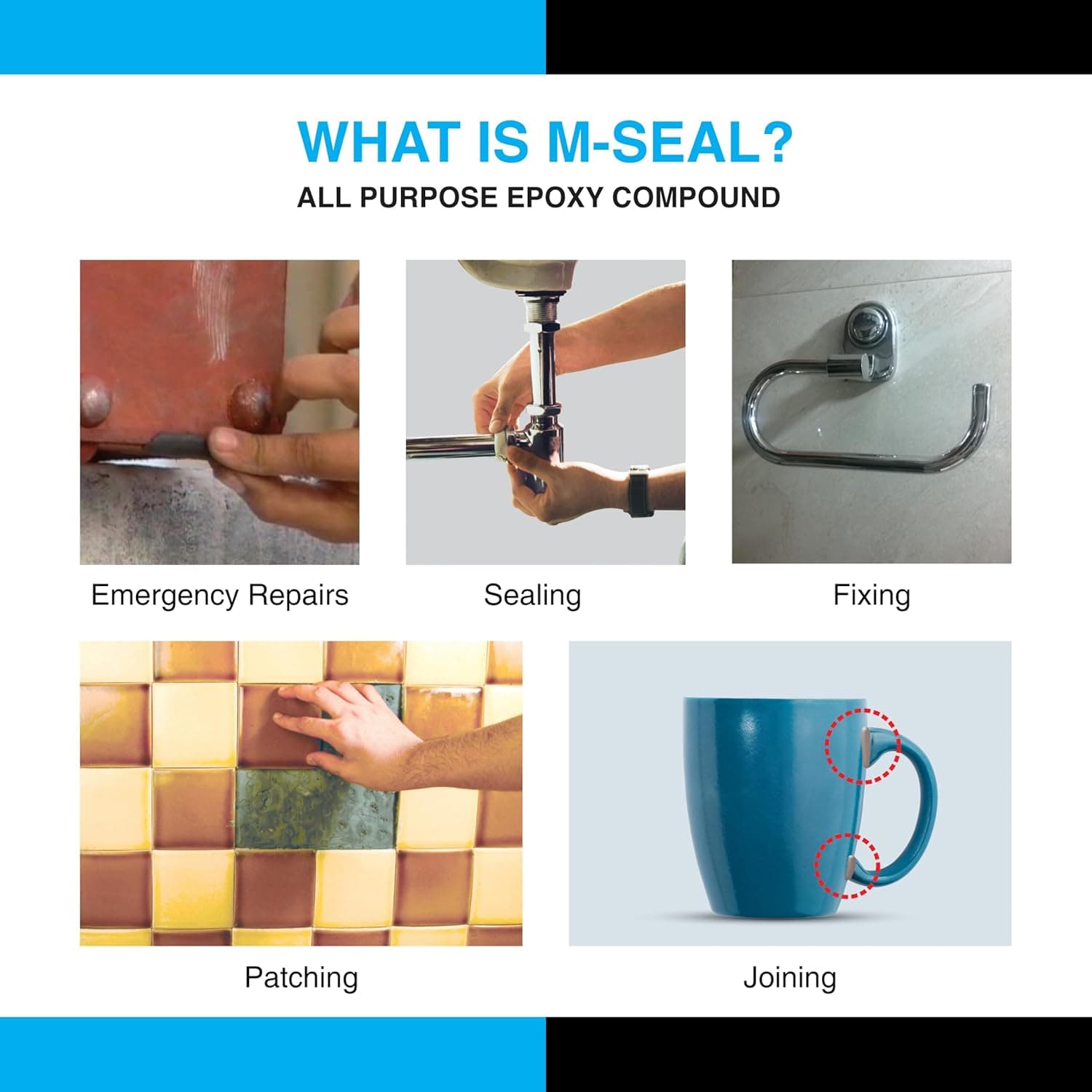 M-Seal Pidilite M-Seal Phataphat Epoxy Compound 100 g - View 2
