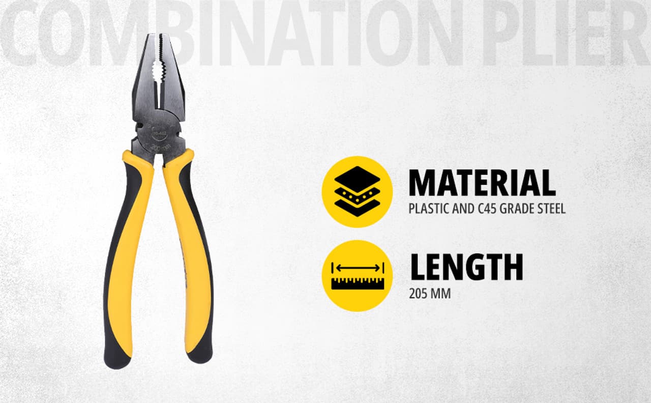 Stanley 70-482 8 inch Combination Plier - View 4
