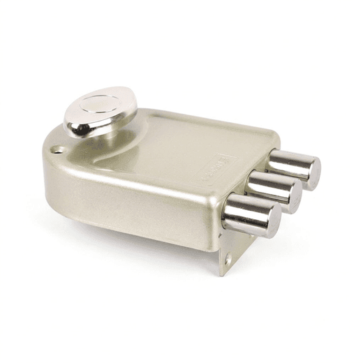 Europa 8113NS Satin Finish Tribolt 1CK with Latch Rimlock