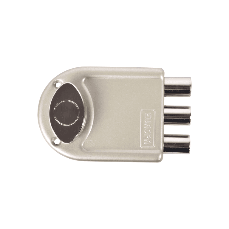 Europa 8113NS Satin Finish Tribolt 1CK with Latch Rimlock - View 2