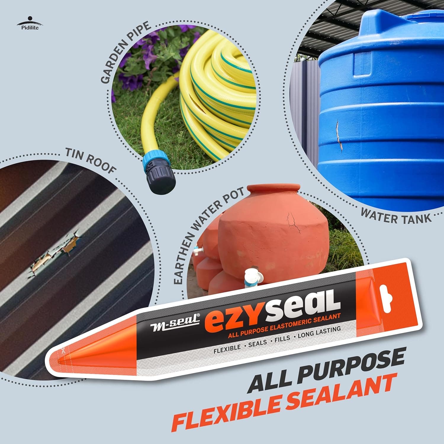 M-Seal Pidilite M-Seal Ezyseal All Purpose Elastomeric Sealant 85g - View 2