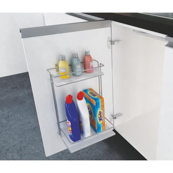 Hettich Cargo Detergent Holder Kitchen Accessory, 10.25x14x8 inch