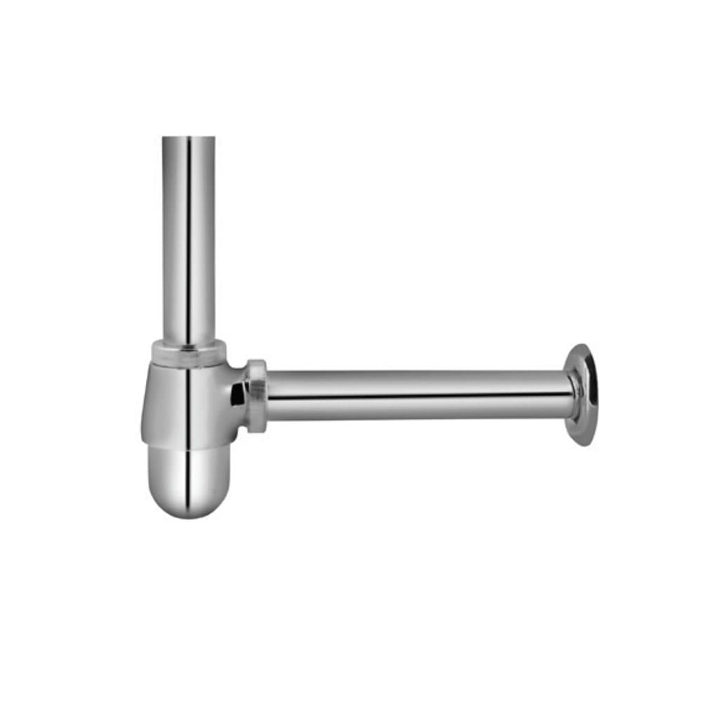 Essco by Jaquar Bottle Trap with 300mm & 125mm Long Wall Connection Pipes, ALE-CHR-773ML300X125