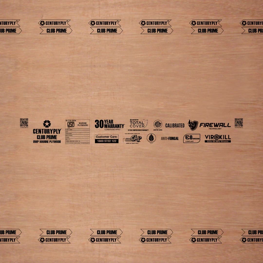 Century Club Prime BWP Grade Calibrated Plywood, 8x4 ft - View 2