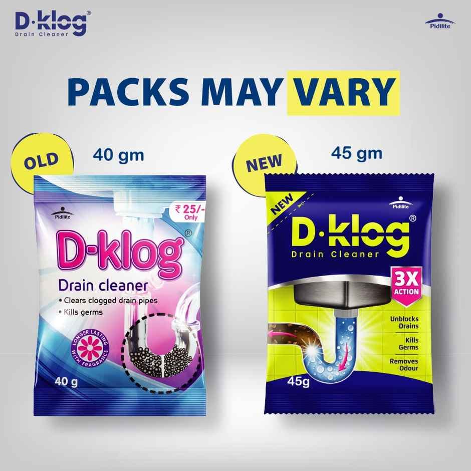 D-Klog Drain Cleaner Powder 45g - View 2