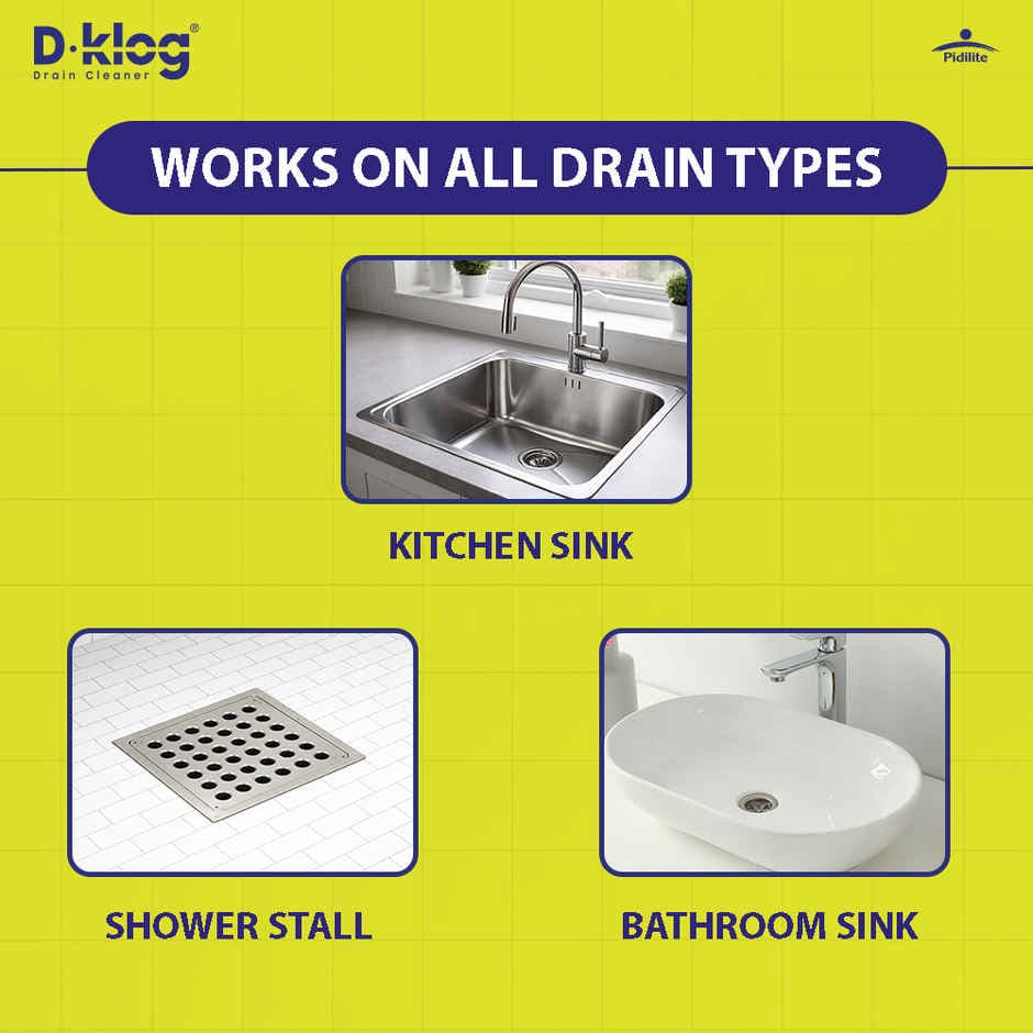 D-Klog Drain Cleaner Powder 45g - View 3