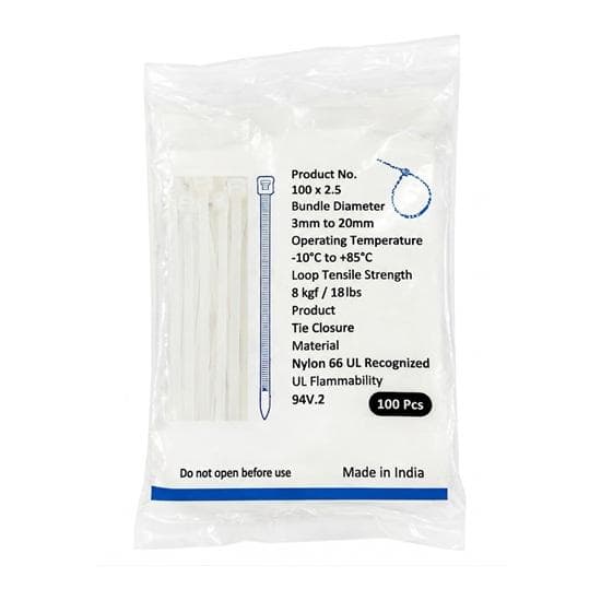 Generic Cable Tie (Pack of 100 pcs) - View 2
