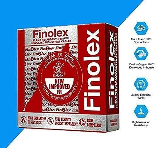 Finolex Silver Pack FR Wire, 90 Mtr - View 2